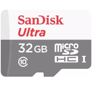 Карта пам'яті SanDisk 32GB microSD class 10 Ultra Light