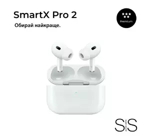 Навушники бездротові TWS SmartX Pro 2 Premium Bluetooth навушники з мікрофоном